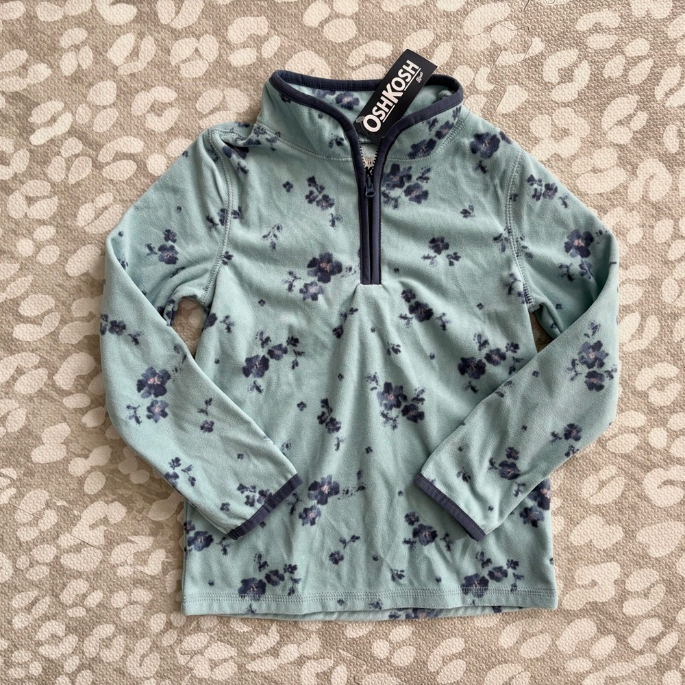 Oshkosh B’Gosh girls size 6 years fleece pullover